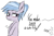 Size: 1223x805 | Tagged: safe, artist:pinkberry, imported from derpibooru, imported from ponybooru, oc, oc only, oc:winter azure, earth pony, pony, blushing, camera flash, camera flashes, colored, colored sketch, colt, cute, drawpile, earth pony oc, eyelashes, female, femboy, freckles, girly, heart pounding, heartbeat, male, mare, ocbetes, offscreen character, ponytail, sketch, solo, speech, talking, teary eyes, text, trap, wavy mouth