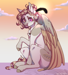 Size: 2504x2760 | Tagged: safe, artist:maximpy, imported from derpibooru, oc, oc only, oc:mrochina, pegasus, pony, female, high res, mare, pegasus oc, solo, two toned wings, wings