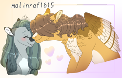 Size: 1018x646 | Tagged: safe, artist:malinraf1615, imported from derpibooru, hoops, marble pie, pony, blushing, eyes closed, female, hoople, male, nuzzling, shipping, simple background, straight, transparent background