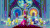 Size: 1280x720 | Tagged: source needed, safe, edit, edited screencap, imported from derpibooru, screencap, applejack, discord, fluttershy, pinkie pie, princess celestia, princess luna, rainbow dash, rarity, silver sable, spike, twilight sparkle, alicorn, earth pony, pegasus, pony, unicorn, season 9, the ending of the end, animated, commander peepers, crossover, female, gif, guardsmare, lord hater, male, mane seven, mane six, mare, royal guard, stallion, the brainstorm, twilight sparkle (alicorn), wander over yonder, watchdogs