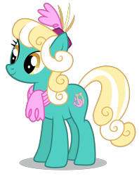 Size: 4128x5200 | Tagged: safe, artist:dragonchaser123, imported from derpibooru, honey curls, mare e. lynn, earth pony, pony, fake it 'til you make it, absurd resolution, background pony, female, mare, simple background, solo, transparent background, vector