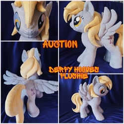 Size: 3464x3464 | Tagged: safe, artist:kuroran, imported from derpibooru, derpy hooves, pegasus, pony, advertisement, high res, irl, photo, plushie, solo