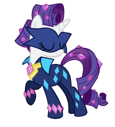 Size: 1280x1407 | Tagged: safe, artist:benpictures1, imported from derpibooru, imported from ponybooru, radiance, rarity, pony, unicorn, power ponies (episode), female, inkscape, mare, power ponies, simple background, solo, transparent background, vector