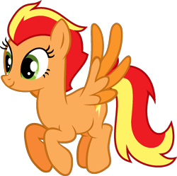 Size: 1285x1282 | Tagged: safe, artist:pegasski, imported from derpibooru, oc, oc only, oc:firefoot, pegasus, pony, female, mare, simple background, solo, transparent background
