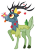 Size: 876x1208 | Tagged: safe, artist:princess-kitsune-tsu, artist:venomous-cookietwt, imported from derpibooru, oc, oc only, butterfly, hybrid, interspecies offspring, magical gay spawn, offspring, parent:grogar, parent:the great seedling, simple background, solo, tongue out, transparent background