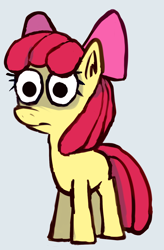 Size: 990x1512 | Tagged: safe, artist:5kmoe, imported from derpibooru, apple bloom, earth pony, pony, female, filly, solo