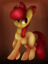 Size: 1280x1707 | Tagged: safe, artist:arteshna, imported from derpibooru, apple bloom, earth pony, pony, female, filly, solo