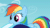 Size: 1280x720 | Tagged: safe, artist:ursamanner, imported from derpibooru, rainbow dash, soarin', pegasus, pony, animated, assisted preening, blinking, cloud, cute, dashabetes, duo, female, gif, grooming, looking at each other, male, mare, munching, nom, preening, shipping, show accurate, silly, silly pony, sky, smiling, soarinbetes, soarindash, stallion, straight, wings