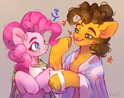 Size: 2048x1624 | Tagged: safe, artist:konejo, imported from derpibooru, cheese sandwich, pinkie pie, earth pony, pony, male