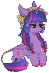 Size: 761x1139 | Tagged: safe, artist:bloodcircuz, imported from derpibooru, twilight sparkle, alicorn, classical unicorn, pony, unicorn, clothes, cloven hooves, cosplay, costume, leonine tail, patchouli knowledge, simple background, solo, touhou, transparent background, twichouli, twilight sparkle (alicorn), unshorn fetlocks