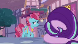 Size: 1920x1080 | Tagged: safe, imported from derpibooru, screencap, cup cake, starlight glimmer, earth pony, pony, unicorn, season 9, student counsel, spoiler:s09, female, mare