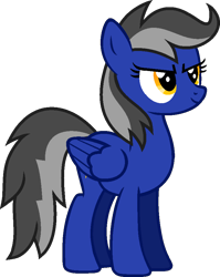 Size: 740x929 | Tagged: safe, artist:cookie-bases, artist:pegasski, imported from derpibooru, oc, oc only, oc:thunder crack, pegasus, pony, base used, eyelashes, female, mare, pegasus oc, simple background, smiling, solo, transparent background, wings