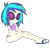 Size: 1929x1894 | Tagged: safe, alternate version, artist:gmaplay, edit, edited screencap, imported from derpibooru, part of a set, screencap, dj pon-3, vinyl scratch, equestria girls, equestria girls series, spring breakdown, spoiler:eqg series (season 2), belly button, bikini, clothes, feet, female, glasses, looking at you, midriff, not a vector, sandals, simple background, sitting, solo, sunglasses, swimsuit, transparent background, two piece swimsuit, two-piece swimsuit, vector, vinyl's glasses