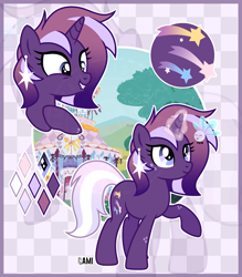 Size: 2280x2600 | Tagged: safe, artist:camikamen, imported from derpibooru, oc, oc only, parasprite, pony, unicorn, female, high res, mare, solo