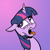 Size: 3000x3000 | Tagged: safe, artist:andypriceart, artist:shadowblazearts, edit, idw, imported from derpibooru, twilight sparkle, alicorn, pony, disgusted, female, gradient background, high res, solo, tongue out