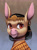 Size: 1500x2028 | Tagged: safe, artist:mrscroup, imported from derpibooru, oc, oc only, donkey, equestria at war mod, bust, clothes, crown, donkey oc, ear piercing, jewelry, necklace, piercing, portrait, regalia, solo