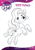 Size: 1654x2339 | Tagged: safe, imported from derpibooru, pipp petals, pegasus, pony, adorapipp, black and white, coloring page, cute, female, g5, grayscale, mare, monochrome, my little pony: a new generation, official, smiling, solo, text