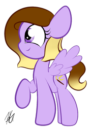 Size: 754x1042 | Tagged: safe, artist:sugarcloud12, imported from derpibooru, oc, oc only, oc:hazel blossom, pegasus, pony, female, mare, simple background, solo, transparent background