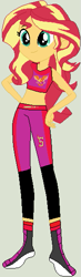 Size: 165x563 | Tagged: safe, artist:jadeharmony, artist:jadethepegasus, imported from derpibooru, sunset shimmer, equestria girls, exeron fighters, exeron outfit, martial arts kids, martial arts kids outfit, martial arts kids outfits