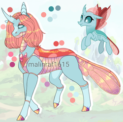 Size: 760x757 | Tagged: safe, artist:malinraf1615, imported from derpibooru, ocellus, changedling, changeling, solo