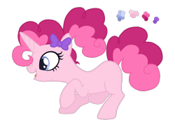 Size: 2000x1400 | Tagged: safe, artist:magicuniclaws, imported from derpibooru, oc, oc only, pony, unicorn, female, magical lesbian spawn, mare, offspring, parent:pinkie pie, parent:princess cadance, simple background, solo, transparent background