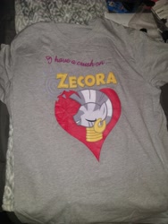 Size: 3000x4000 | Tagged: safe, imported from derpibooru, earth pony, zebra, clothes, shirt, t-shirt