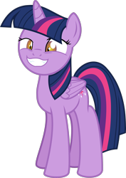 Size: 3136x4430 | Tagged: safe, artist:agrol, artist:lincolnbrewsterfan, derpibooru exclusive, imported from derpibooru, twilight sparkle, alicorn, pony, .svg available, adoracreepy, creepy, creepy eyes, creepy smile, cute, cute little fangs, cutie mark, evil eyes, evil grin, evil side, fangs, female, folded wings, full body, grin, gritted teeth, hypnotic, mare, plotting, plotting your demise, possessed, pure unfiltered evil, show accurate, simple background, smiling, solo, spoiler, svg, that was fast, the princess of evil, transparent background, twilight sparkle (alicorn), twilight sparkle's cutie mark, vector, wide grin, wide smile, wings
