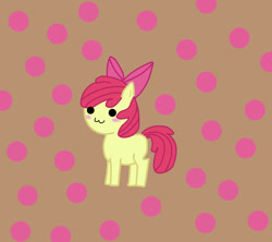 Size: 900x800 | Tagged: safe, artist:anabanana100, imported from derpibooru, apple bloom, earth pony, pony, :3, female, filly, solo