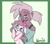 Size: 3600x3200 | Tagged: safe, artist:inky_mitts, artist:inkypuso, imported from derpibooru, pinkie pie, earth pony, human, pony, crossover, duo, eyebrows, female, high res, holding a pony, human and pony, kipo and the age of wonderbeasts, mare, smiling, white pupils