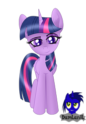 Size: 2304x3323 | Tagged: safe, artist:damlanil, imported from derpibooru, twilight sparkle, alicorn, pony, cute, eyeshadow, female, happy, high res, horn, looking at you, makeup, mare, shine, shiny mane, simple background, smiling, solo, transparent background, twiabetes, twilight sparkle (alicorn), vector, wings