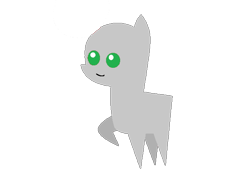 Size: 620x451 | Tagged: safe, artist:jared33, imported from derpibooru, pony, base, green eyes, pointy ponies, solo