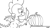 Size: 1200x675 | Tagged: safe, artist:pony-berserker, imported from derpibooru, spike, dragon, machete, male, plate, pony-berserker's twitter sketches, pumpkin, smiling, solo, winged spike, wings