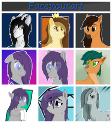 Size: 3000x3308 | Tagged: safe, artist:autumnsfur, artist:autumnsfurart, imported from derpibooru, marble pie, oc, oc:glitter stone, anthro, earth pony, pony, anthro with ponies, bust, clothes, colored, earth pony oc, female, high res, male, mare, solo, stallion
