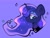 Size: 2171x1649 | Tagged: safe, artist:bunxl, imported from derpibooru, princess luna, alicorn, pony, bust, portrait, simple background, solo, stars