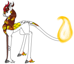 Size: 3331x2883 | Tagged: safe, artist:agdapl, imported from derpibooru, kirin, crossover, high res, horn, kirin-ified, leonine tail, male, pyro, simple background, species swap, team fortress 2, transparent background