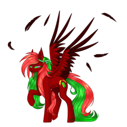 Size: 3000x3000 | Tagged: safe, artist:greenmaneheart, imported from derpibooru, oc, oc only, oc:jokey, pegasus, pony, feather, female, high res, mare, simple background, solo, transparent background
