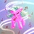 Size: 2000x2000 | Tagged: safe, artist:finalaspex, imported from derpibooru, oc, oc only, oc:minty joy, pony, unicorn, dancing, earbuds, female, happy, high res, mare, mp3 player, music, smiling, smilling, solo