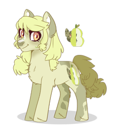 Size: 745x776 | Tagged: safe, artist:spectrumnightyt, imported from derpibooru, oc, oc only, earth pony, pony, female, mare, offspring, parent:applejack, parent:caramel, parents:carajack, simple background, solo, transparent background