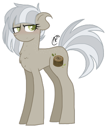 Size: 859x1023 | Tagged: safe, artist:gallantserver, imported from derpibooru, oc, oc only, oc:peanut brittle, earth pony, pony, female, magical lesbian spawn, mare, offspring, parent:daring do, parent:maud pie, simple background, solo, transparent background