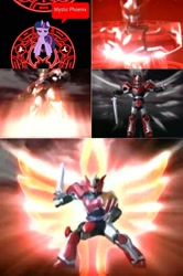 Size: 1164x1755 | Tagged: safe, imported from derpibooru, screencap, twilight sparkle, magimajin, magiphoenix, magiranger, mahou sentai magiranger, megazord, mystic force, mystic phoenix, mystic titan, power rangers, power rangers mystic force, super sentai, transformation