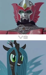 Size: 731x1192 | Tagged: safe, imported from derpibooru, screencap, queen chrysalis, changeling, changeling queen, female, magimajin, magiphoenix, magiranger, mahou sentai magiranger, mystic force, mystic phoenix, mystic titan, power rangers, power rangers mystic force, super sentai