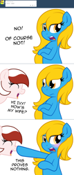 Size: 1280x2992 | Tagged: safe, artist:furrgroup, imported from derpibooru, oc, oc:internet explorer, oc:opera, earth pony, pony, ask internet explorer, blatant lies, blushing, boop, browser ponies, female, internet explorer, lesbian, mare, shipping