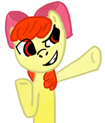 Size: 960x1124 | Tagged: safe, artist:black-sp0t, imported from derpibooru, apple bloom, earth pony, pony, female, filly, solo