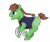 Size: 1000x833 | Tagged: safe, artist:drcool13, artist:zeronitroman, imported from derpibooru, oc, oc only, oc:swift stride, earth pony, pony, braided ponytail, clothes, collaboration, galloping, hoof wraps, leg wraps, male, running, simple background, smiling, solo, stallion, tail wrap, transparent background