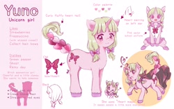 Size: 3696x2314 | Tagged: safe, artist:moh_mlp2, imported from derpibooru, oc, oc:yuno, unicorn, clothes, dress, female, high res, mare, reference sheet