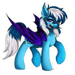 Size: 1980x1984 | Tagged: safe, artist:bl--blacklight, imported from derpibooru, oc, oc only, bat pony, pony, male, simple background, solo, stallion, transparent background