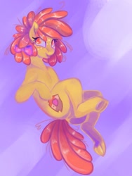 Size: 768x1024 | Tagged: safe, artist:hobochree, imported from derpibooru, apple bloom, earth pony, pony, alternate hairstyle, dreadlocks, female, filly, freckles, solo