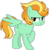 Size: 1024x1036 | Tagged: safe, artist:pegasski, imported from derpibooru, oc, oc only, oc:quick draw, pegasus, pony, female, mare, parent:lightning dust, parent:oc:star sketcher, simple background, solo, transparent background