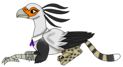 Size: 3959x2184 | Tagged: safe, artist:agdapl, imported from derpibooru, oc, oc only, griffon, clothes, griffon oc, high res, lying down, prone, simple background, solo, transparent background