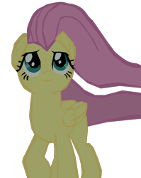 Size: 1280x1605 | Tagged: safe, artist:benpictures1, edit, edited screencap, imported from derpibooru, screencap, fluttershy, pegasus, pony, my little pony: the movie, cute, female, inkscape, mare, shyabetes, simple background, solo, transparent background, vector